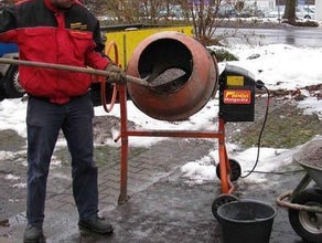 Betonmischer ca. 117 bis 122 l