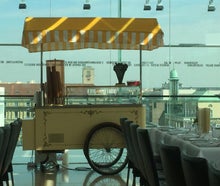 Eisvitrine - Eistheken - Eisstand -  Nostalgie Eiswagen mieten - Eis catering