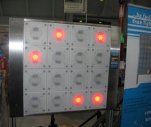 twall® Basic 16 Felder ~ Reaktionswand ~ Colour ~ Touchboard16 ~ bei spass-events