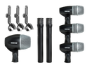 Shure Mic-Set für Schlagzeugabnahme mieten – Mikro, Funkmikrofon, Gesangsmikrofon, Sprachmikrofon