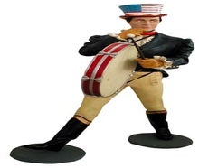 Jonny Whisky - Figur lebendgroß - mit Trommel, USA, Amerika