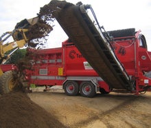 Trommelsiebanlage,Siebanlage,Mutterboden sieben,Kompost sieben,Hackschnitzel sieben,Sand sieben,Mobile Siebanlage,Bauschutt sieben,Mutterboden Sieben lassen,Grünabfall sieben, Sieben ,Trommelsiebanlage
