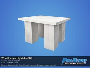 Woodlounge Hightable XXL