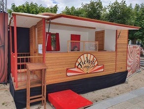Kartenverkaufs Wagen , Zirkus Wagen, Verkaufswagen, Künstlergaderobe,Büroraum