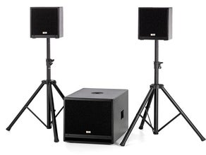 Aktiv Musikanlage 520 Watt RMS für Alleinunterhalter oder kleinere Party (120 Personen)