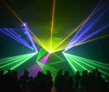 Lasershow Set XXL, mit Operator mieten