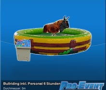 Bullriding inkl. Personal 6 Stunden