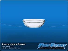 Dessertschale Bianco