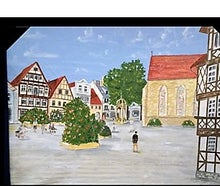 Altstadt Kulisse, Marktplatz, Markt, Marktkulisse