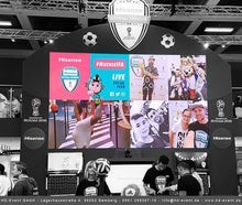 LED Wand P2 6m² Pauschalpreis für 3 Messetage mieten | inkl. Zubehör und Aufbau | z.B. 3m x 2m INFiLED INTI 2,6mm Blackface & Blackbody SMD LED | Videoscreens für Messe, Konferenz und Präsentation, LED Leinwand mieten, LED Videoscreen Vermietung
