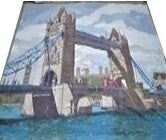 Tower Bridge Kulisse, London, England, Brücke