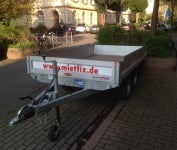 Anhänger 2t offen Ladefläche 300x165cm Hochlader
