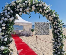 Blumenbogen - Hochzeitseingang - Hochzeitsbogen - Hochzeitsblumen - Rosenbogen