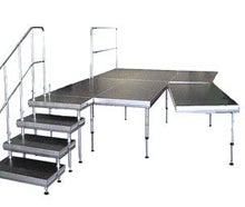 Bühne mieten: Komplettbühne Nivtec 3x2m inkl. Auf- / Abbau und Transport