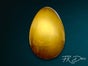 Goldenes Ei - XXL Osterei, Osterdekoration, Ostern - Galerie - Bild 3
