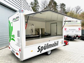 Spülmobil / Spülwagen / Spülanhänger / Spülmaschine / Geschirrspüler