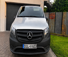 Transporter mieten Mercedes Vito Lang Kasten Umzug mit Zubehör