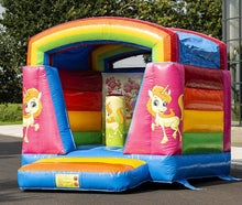 Hüpfburg Einhorn (Mini), 3,10 m x 2,30 m x 2,40 m (LxBxH)