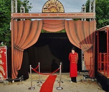Eingang für Zirkus, Varieté, Gala, Theater