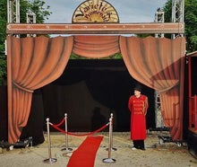 Eingang für Zirkus, Varieté, Gala, Theater