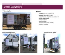 Terrassentruck Showtruck Messetruck Messecontainer