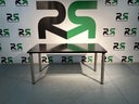 Tisch Banketttisch rechteckig schwarz 160 x 80 cm