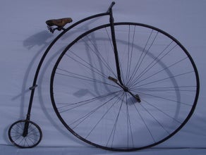 Hochrad, Fahrrad, Antik, Frankreich, Schausteller, Rad