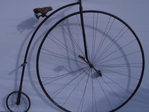 Hochrad, Fahrrad, Antik, Frankreich, Schausteller, Rad