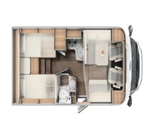 Wohnmobil Carado T448 Modell 2025 für 4 Personen Automatik