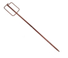 Absperrleinenhalter / Absperrstange / Halterung / Absicherung / Erdnagel für Absperrband