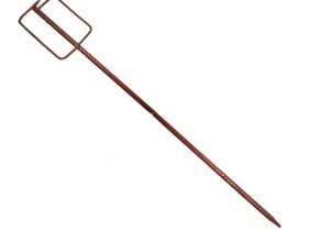 Absperrleinenhalter / Absperrstange / Halterung / Absicherung / Erdnagel für Absperrband