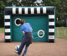 Torwand Grün - Torwandschießen - Fussballtor
