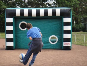 Torwand Grün - Torwandschießen - Fussballtor