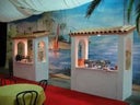 Buffetstand, brasilianischer Hacienda Stil, Buffet, Brasilien, Marktstand