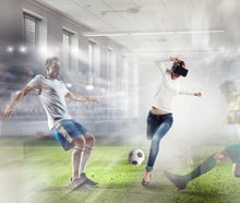 Virtual Reality Fußball Simulator / VR Football Simulator