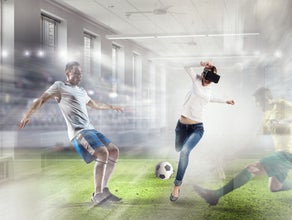Virtual Reality Fußball Simulator / VR Football Simulator