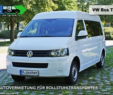 VW-Bus (hoch/lang) - mit Rollstuhlrampe - Behindertengerecht - Rollstuhltransporter - Rollstuhl