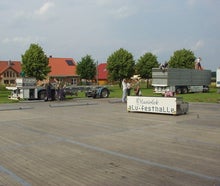 Tanzboden, Fußboden, Schwerlastboden, Zeltboden, Zeltdielen