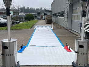 Mobiles Eisstockbahn ❄️ Eisstock Schiessen
