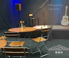 Biergarten Tischgruppe