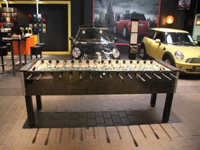 8 er Tischkicker ~  XL Tischfußball ~ Fussball ~ Fußball ~ Kicker ~ bei spass-events