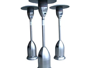 Heizlaterne, Heizpilz, Terassenstrahler, Heizstrahler, Gas, starr
