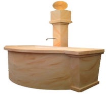 Brunnen, Dorfbrunnen, Holzbrunnen, Tränke, Alpen, Berge, Event, Dekoration