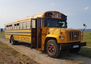 US Party Schoolbus Schulbus Partybus