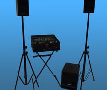 +++ PA-Anlage, Dj-Anlage, komplett mit Boxen, Mischpult, +++