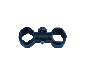 Zeltverbindungsklemme Hexagon schwarz mieten – Servicematerial