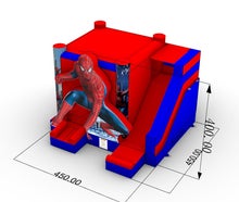 SPIDERMAN HÜPFBURG MIETEN I 24/7 SUPPORT / SPIDERMAN BOUNCY CASTLE