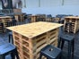 Sonnenschirm , Palettenmöbel, Paletten Lounge, Outdoor Möbel mieten - Galerie - Bild 3