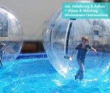 WATERWALK,Waterballs,Wasserbälle,Aqua-Zorbing,Wasserläufer