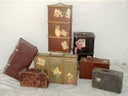 Reisekoffer, Reise, Koffer, Gepäck, Tasche, 50er Jahre, Antik, Nostalgisch